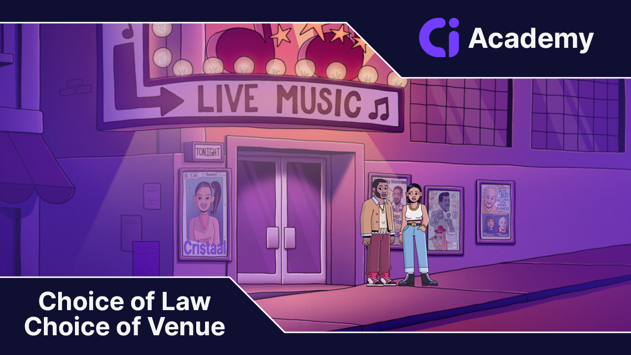 Choice of Law & Choice of Venue CI0022D