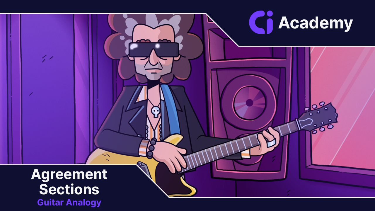 Agreement Sections (Guitar Analogy) GB112DS
